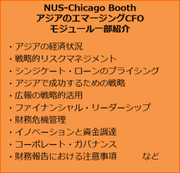 Emerging CFO modules